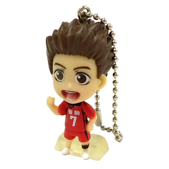 Haikyuu!! Nekoma Team So Inuoka Figure Keychain