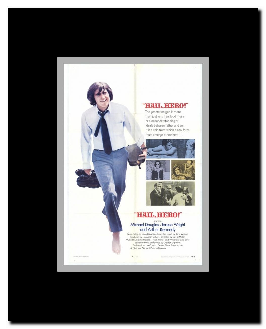 Hail Hero! Framed Movie Poster
