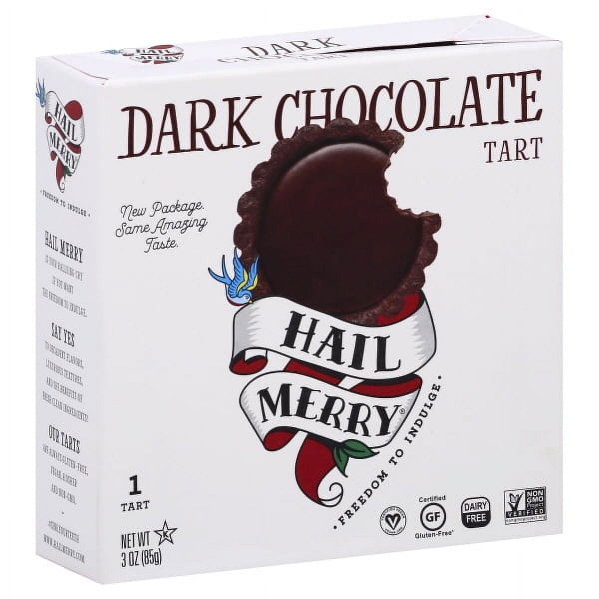 Hail Merry Chocolate Miracle Tart, 3.0 Ounce -- 8 per case.