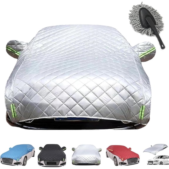 Hail Protector Car Cover - 2026 Upgraded Padded Car Cover for Hail Protection - Fits Sedan, SUV, MPV, Hatchback