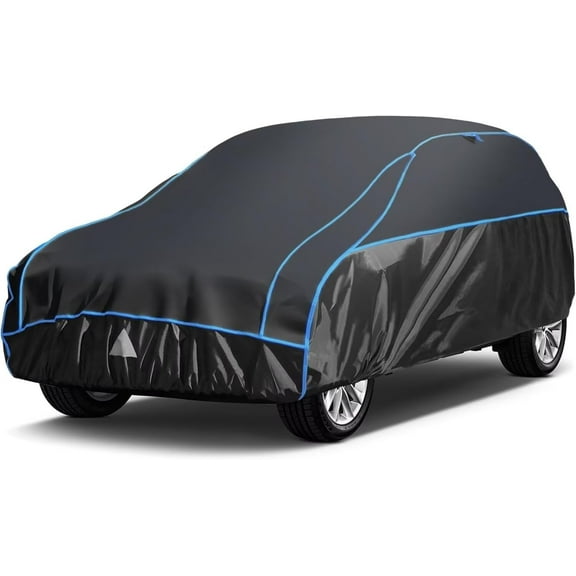 Hail Protector Car Cover for SUV, Anti Hail Car Covers Thick Multi-Layered EVA Outdoor, Hail Proof Car Cover All Weather, Hail Protection Padded Fit Honda CR-V, BMW X3 X4, Audi Q5, Etc