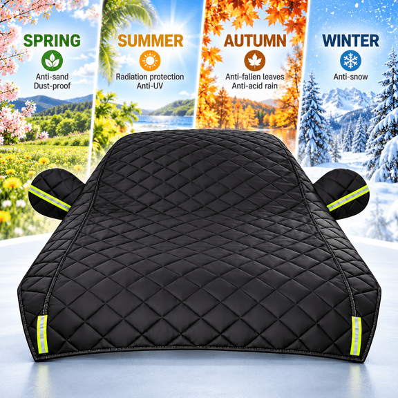 Hail Protector Car Cover, Vehicle Hail Blanket, Durable All-Weather Protection for Sedan, SUV, MPV & Hatchback