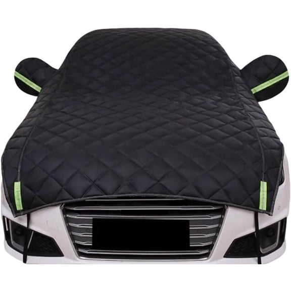 Hail Protector Car Cover, Waterproof Thickened Hail Blankets for Car, Snowproof, Windproof, and Uv-Resistant Durable Half-Hail Blanket, Suitable for Suvs, and Mpvs