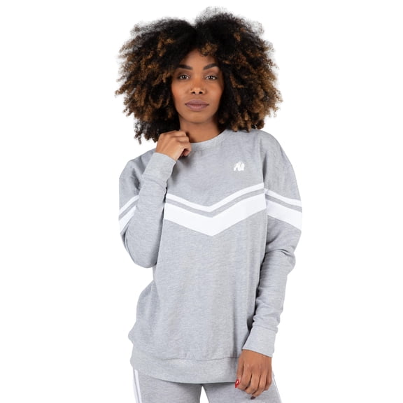 Hailey Oversized Sweatshirt - Gray Melange