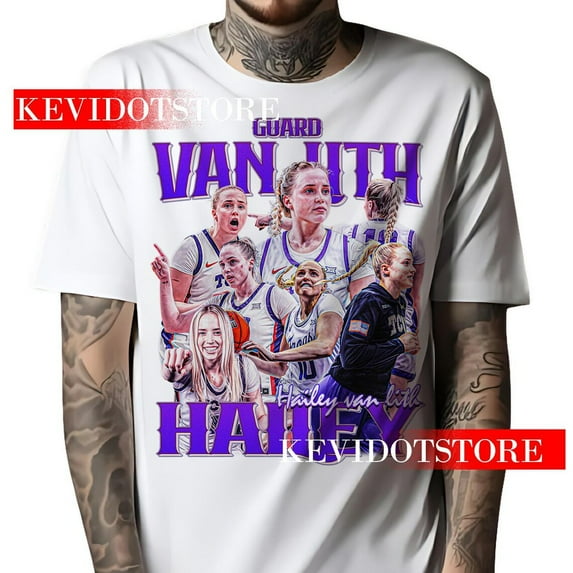 Hailey Van Lith Athlete Basketball Player t-shirt Bootleg Vintage,White Color,Size M