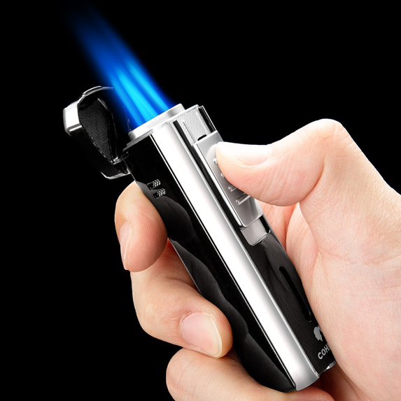 Haillai Butane Torch Lighter, Sold Without Fuel,SKU00316-CLB-22AE10黑色
