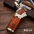 thumbnail image 1 of Haillai Butane Torch Lighter, Sold Without Fuel,黄桃木纹, 1 of 8