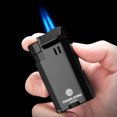 thumbnail image 1 of Haillai Butane Torch Lighter, Sold Without Fuel,黑色, 1 of 9