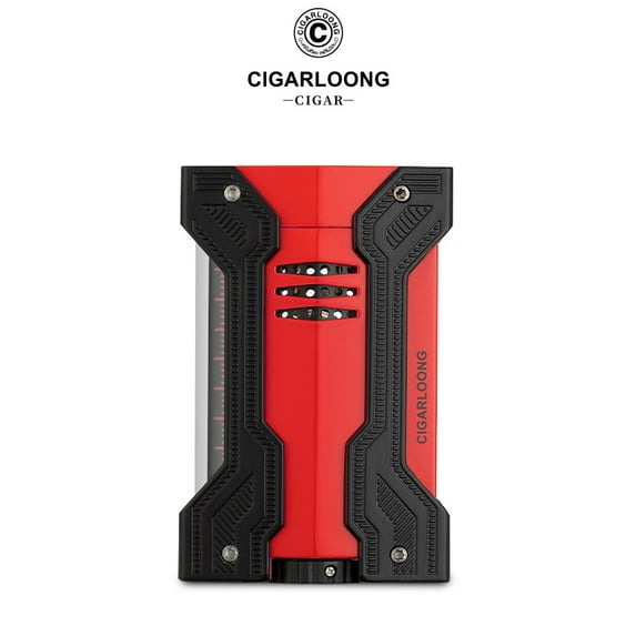 Haillai Butane Torch Lighter, Sold Without Fuel,红色