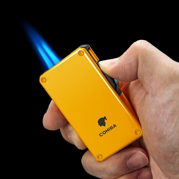 Haillai Butane Torch Lighter, Sold Without Fuel,SKU00316-CLB-22AE8黄色