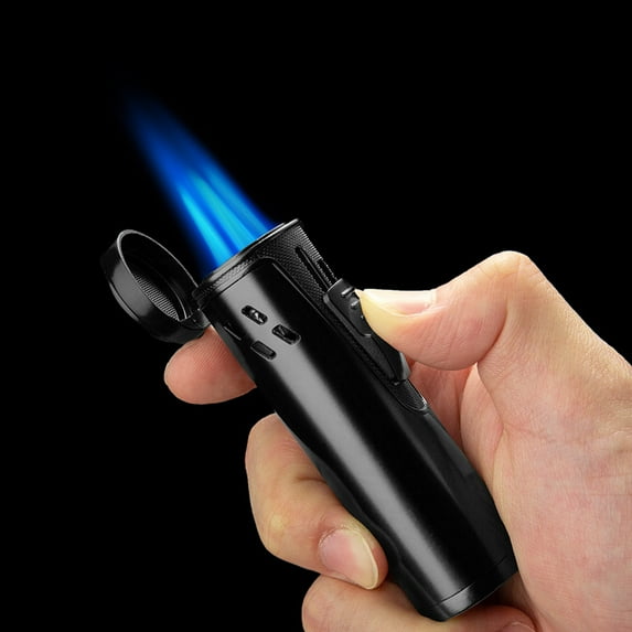 Haillai Butane Torch Lighter, Sold Without Fuel,SKU00316-CLB-22AE2黑色