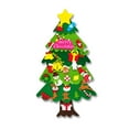 thumbnail image 1 of Haillom Decoration Christmas Tree Festival Party Pendant Felt DIY Wall Hanging Children Toy Ornament, Type 2, 1 of 10