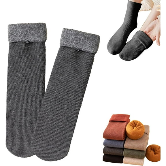 Hailnrothwad Comfort Velvet Winter Warm Socks, Comfort Wool Socks, Janemore Women's Winter Socks.