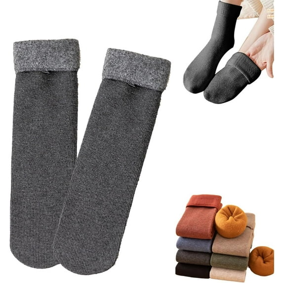 Hailnrothwad Comfort Velvet Winter Warm Socks, Comfort Wool Socks, Janemore Women's Winter Socks.