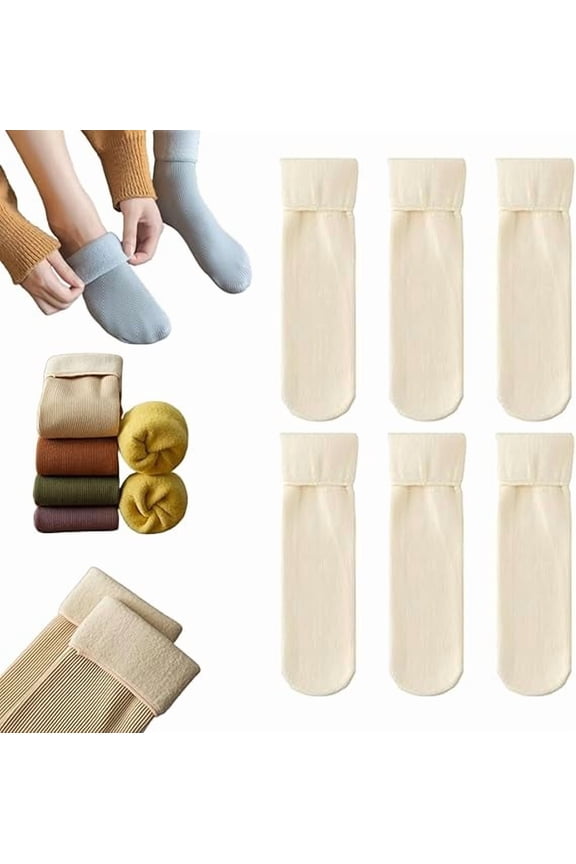 Hailnrothwad Snugly Velvet Winter Thermal Socks, Soft Plush Cozy Warm Socks for Cold Weather, Ultra Soft Velvet Slim Thermal Socks for Snow and Cold Weather