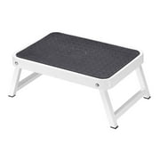 Hailo OneStep Folding Step Stool, Steel Platform, Non-Skid, 330 Lbs