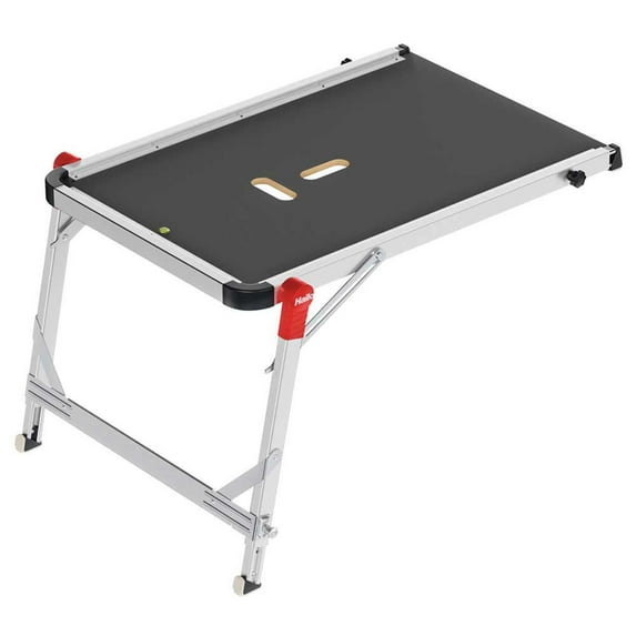 Hailo TP1 Staircase Platform for Step Stools and Ladders, 330 lbs Capacity