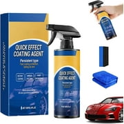 Hailoyearn Coating Agent Spray, Advanced Car Quick-Acting Coating Agent Spray, Waterless Wash Coat Wax Polish Sprays for Paint Repair (2PCS)