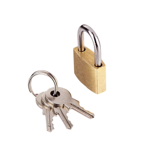Haimei 3 Pack Keyed Padlock with 3 Keys Alike 0 8Inch Locker Lock 40mm Heavy Duty Locks for Gate Fence Hasp Cabinet Toolbox School Gym Locker