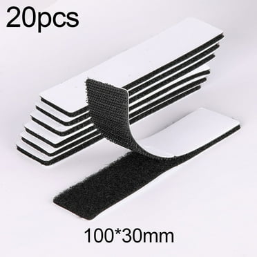 Haimni 20 Pairs Of Strong Nylon Adhesive Backing Carpet Adhesive Diy 25Mm30Mm50Mm