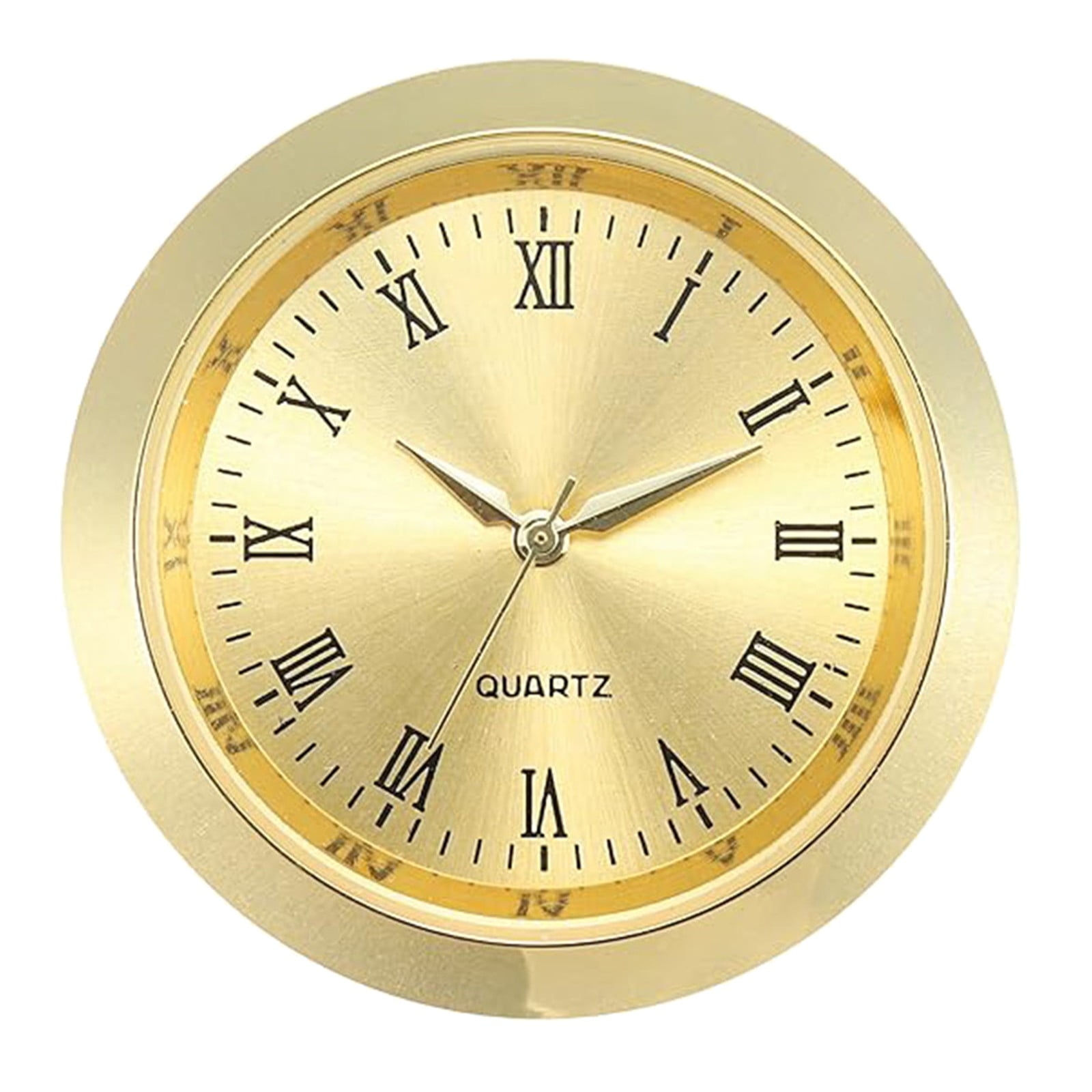 Haimni 36Mm Quartz Clock Inserts Movement Replacement Diy Gold Arabic ...