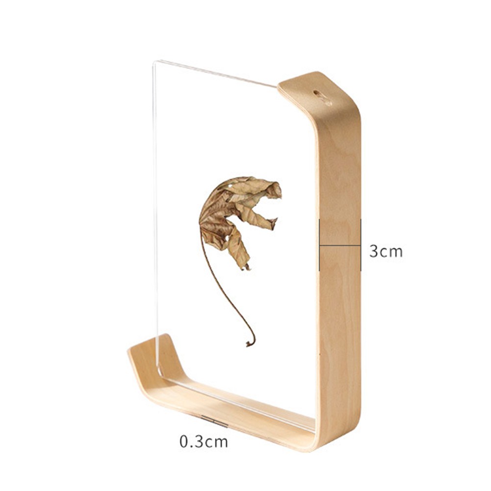 Haimni Acrylic Wooden Photo Frame Herbarium Display Picture Frame With Haimni Acrylic Wooden Photo Frame Herbarium Display Picture Frame With