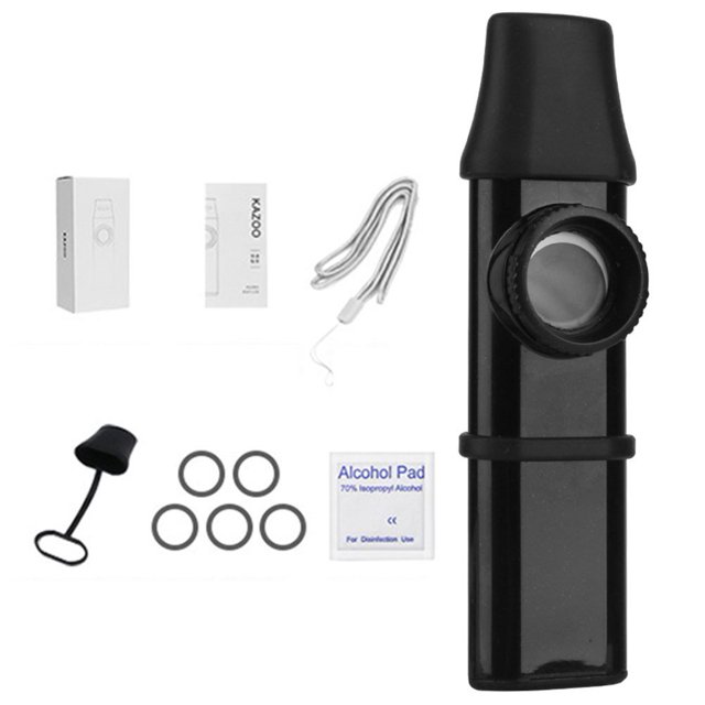 Haimni Beginner's Musical Instrument Mouth Harmonica Kazoo with Spare