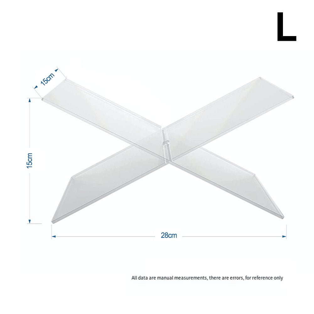 Haimni Book Reading Rack Acrylic Desktop Book Album Magazine Display ...
