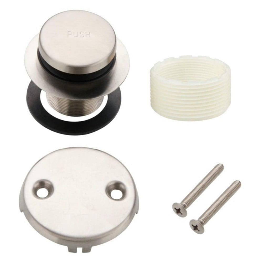 Haimni Chrome Tip Toe Bathtub Tub Drain Conversion Kit Assembly, Tub ...