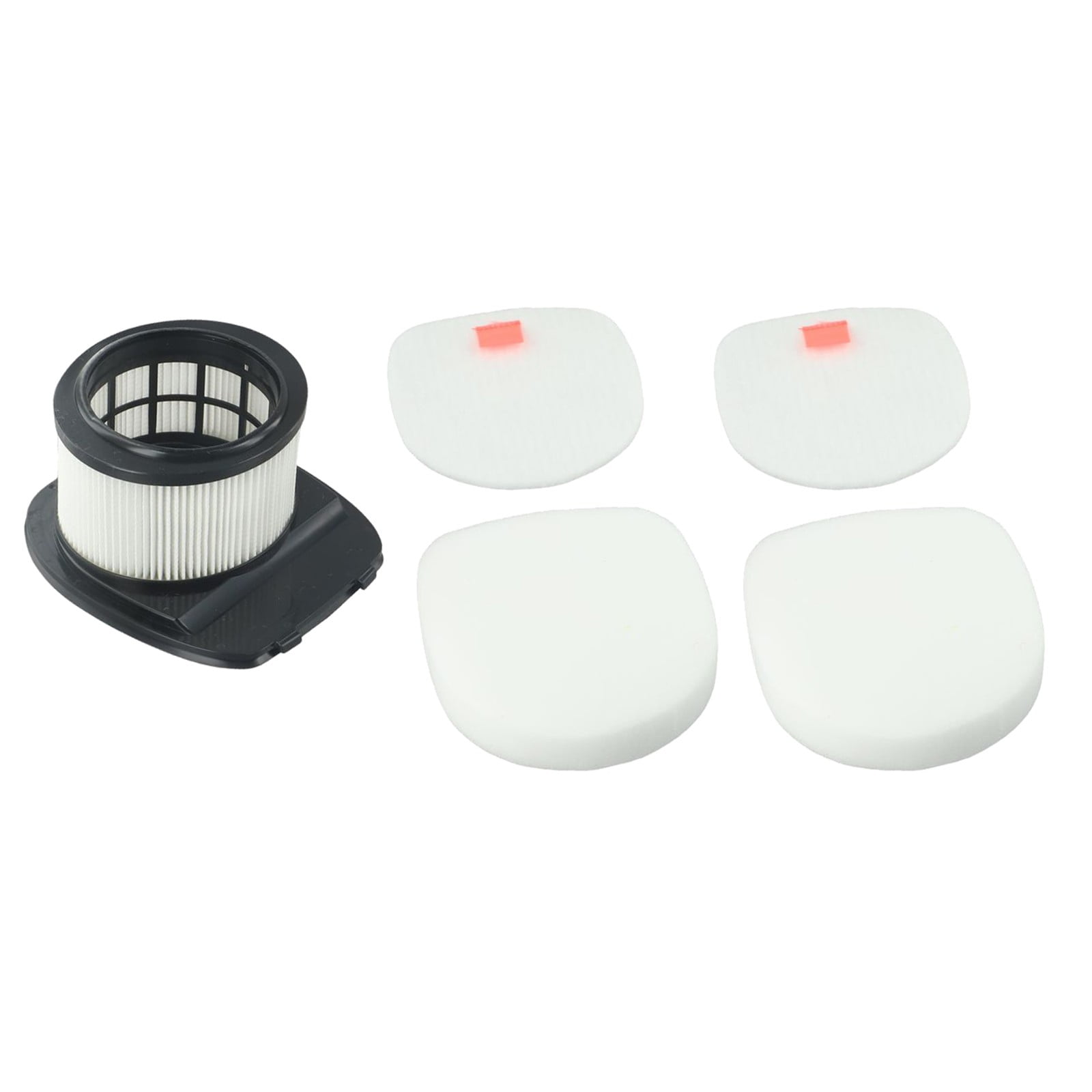Shark Casco Jet Filtri Di Ricambio Per Aspirapolvere Shark IZ201, IZ251 - Set 2 Filtri In Feltro E Schiuma Anti-capelli Kit Filtri Aspirapolvere Senza Fili