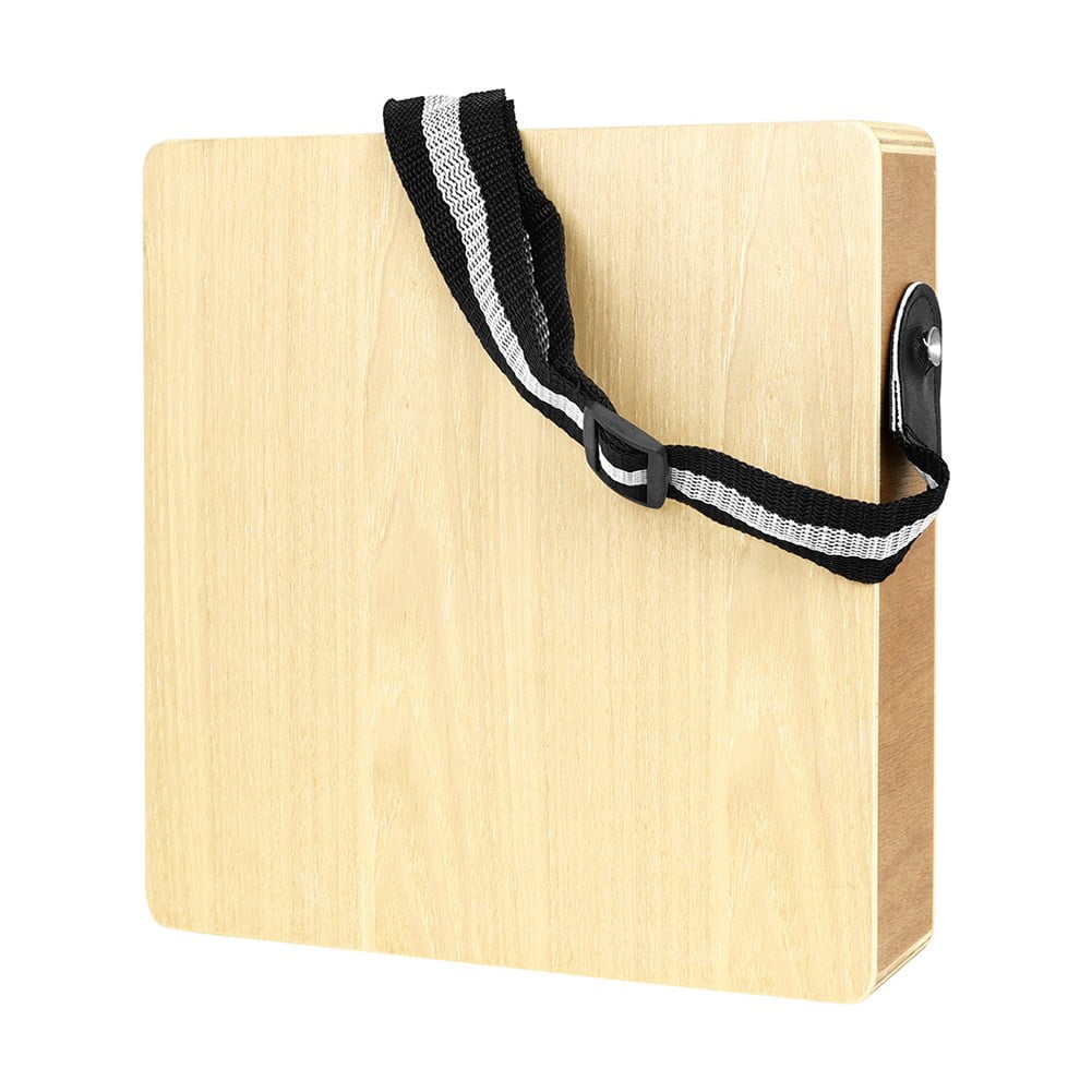 Haimni Traveling Cajon Box Portable Drum Flat Hand Drum Wooded