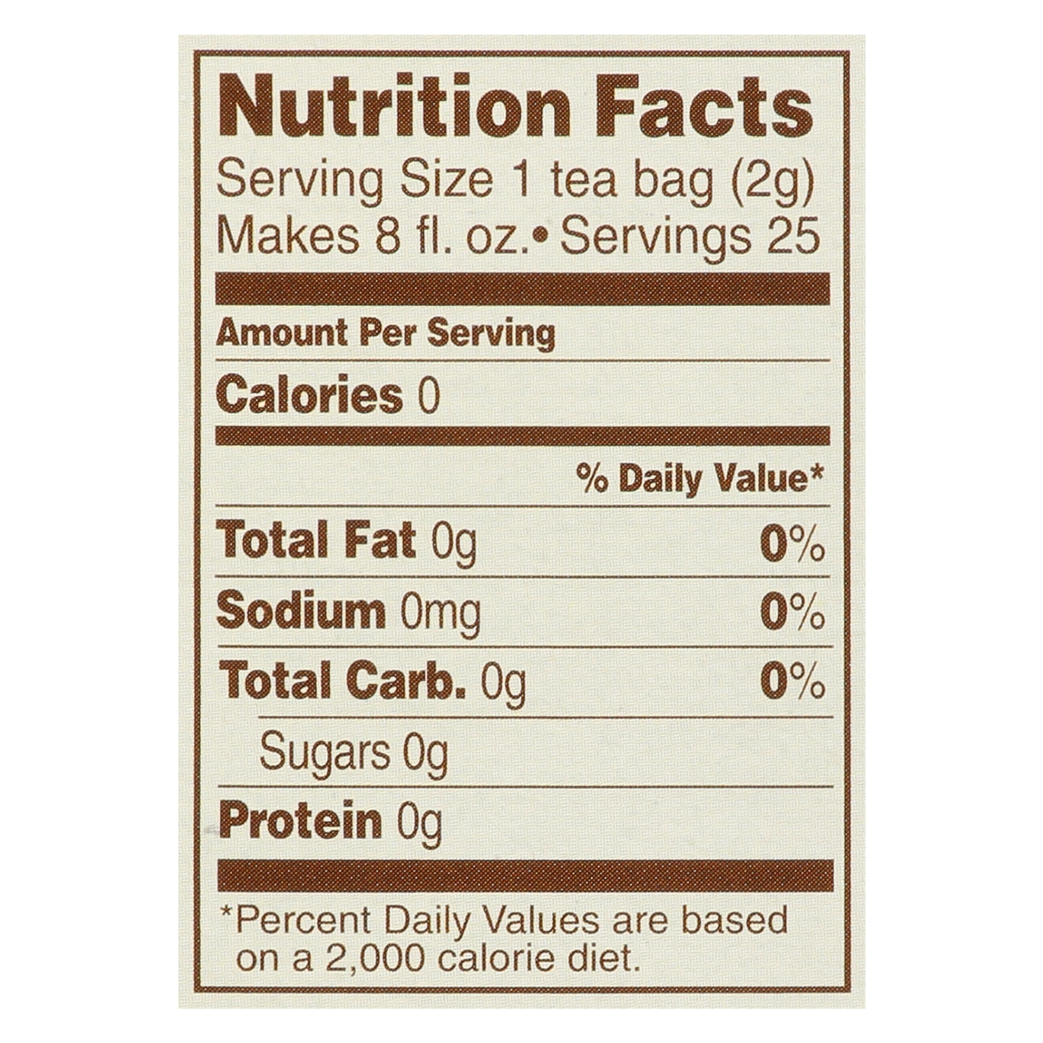 Hain Celestial Group Celestial Seasonings Black Tea, 25 ea