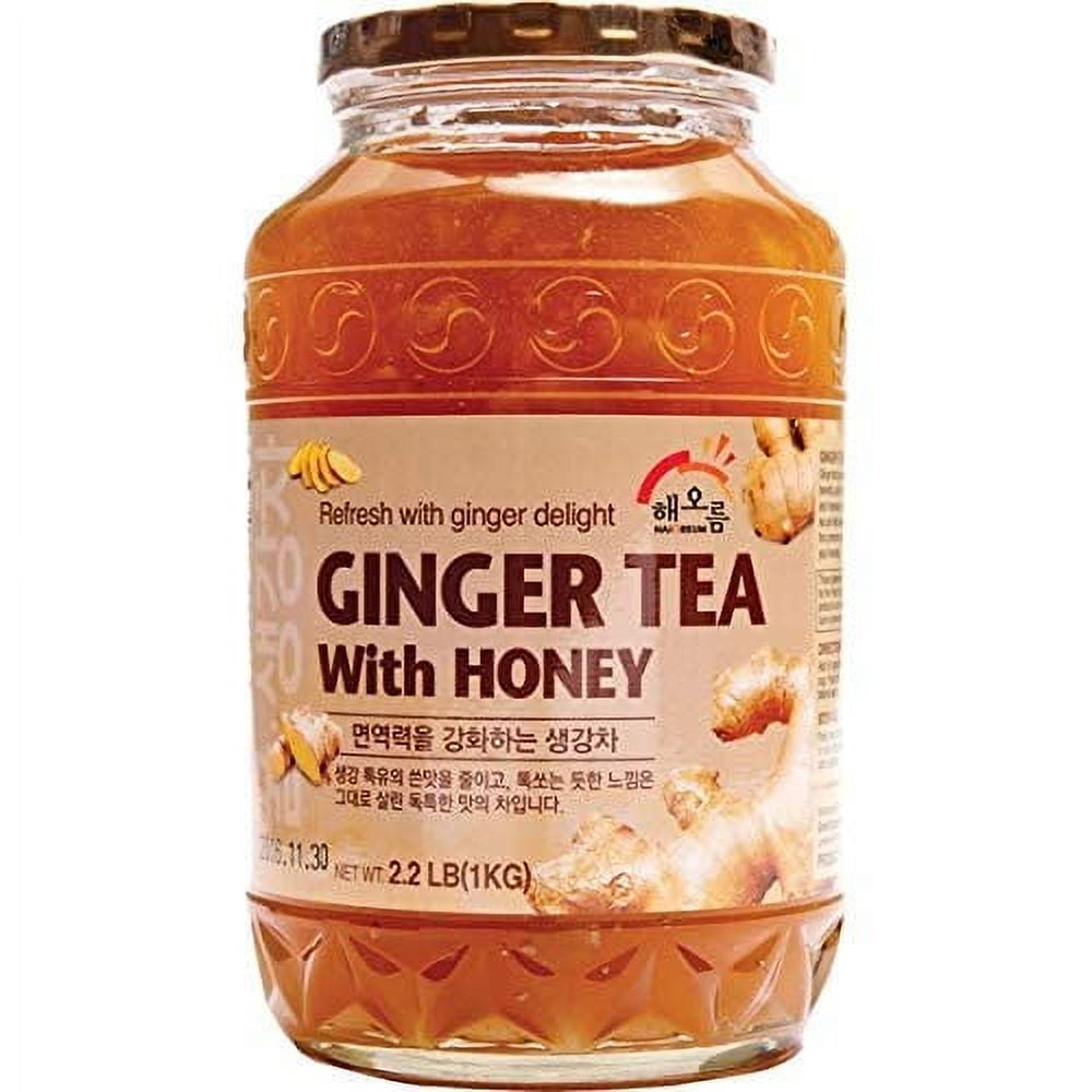 Haio Ginger Tea With Honey Refresh With Korean Herbal Tea Ginger ...