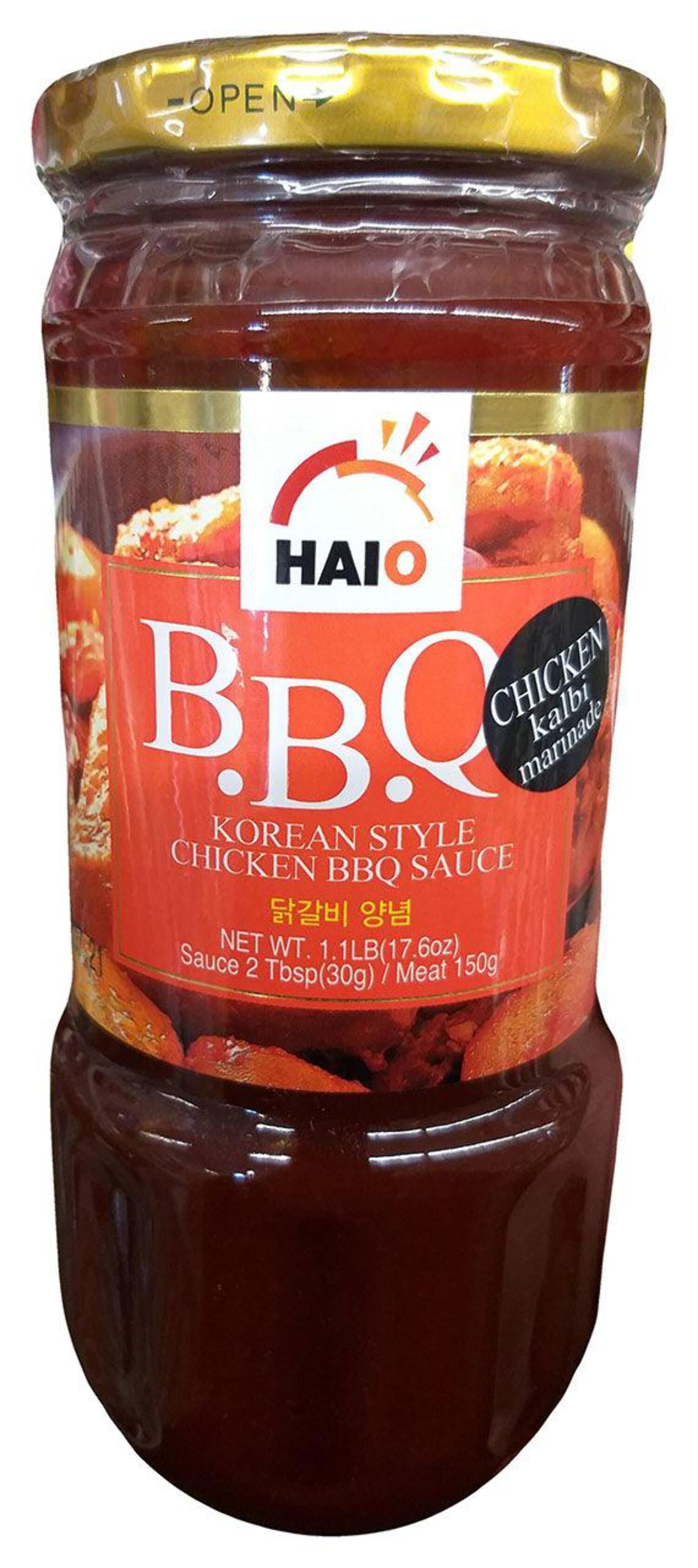 Haioreum Korean Style Chicken BBQ Sauce (Kalbi Marinade), 1.1 Pounds