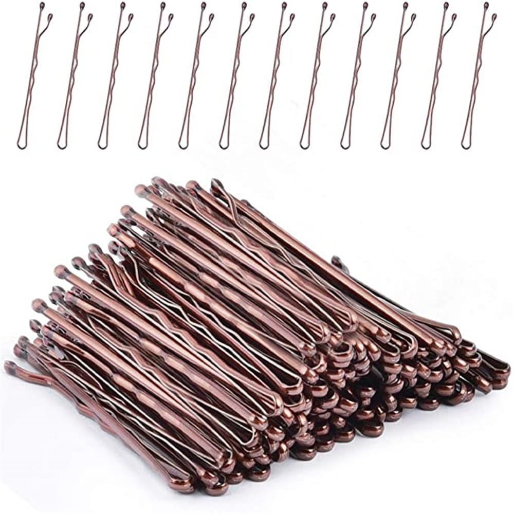 Hair Accessories For Women 100 Pcs Bobby Pins With Storage Box Black