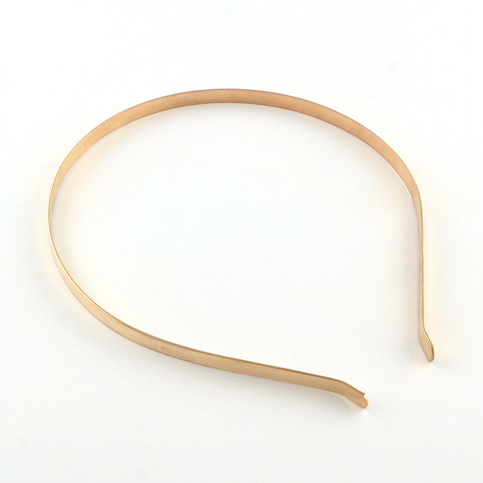 Hair Accessories Iron Hair Band Findings Golden 120-125mm
