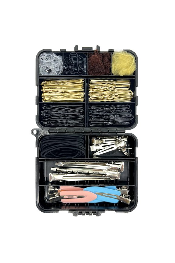 Hair Accessories Kit, 160Pcs Hair Clips for Women Girls Dance Ballet Cheerleading Travel with Storage Box