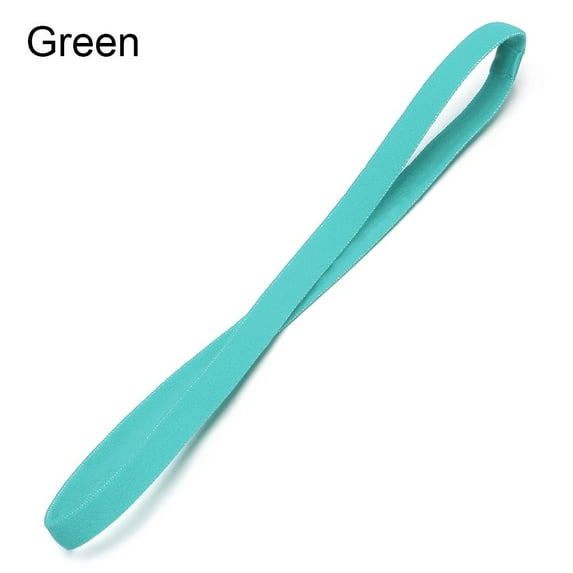 Hair Accessories Rubber Sweatband Stretch Yoga Hair Bands Head Wrap Elastic Headband Sport Anti-slip GREEN