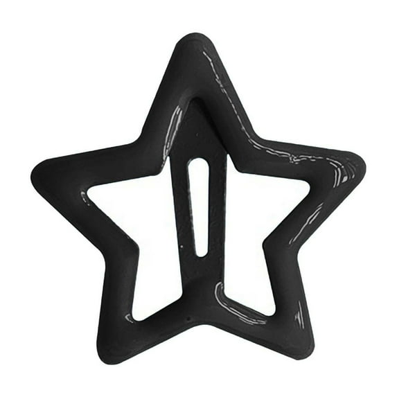 Star Hair Clips for Girls Metal Barrettes Cute Hair Accessories Non- Hairpins Style Hair Clips for Women and Kids