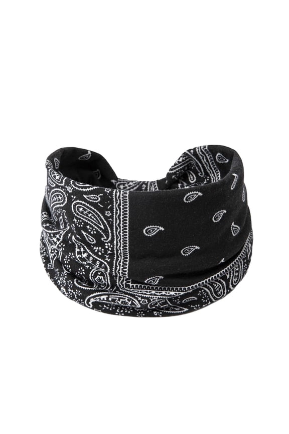 Hair Accessories for Women Cashew Flower Knotted Wide Brim Yoga Headbands Headbands for Women Zig Zag Headbands Headbands