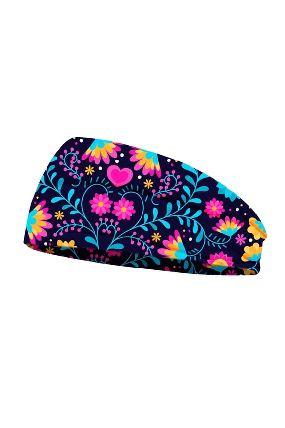Hair Accessories for Women Print Elastic Head Wrap Bandanas Headbands for Women Zig Zag Headbands Headbands