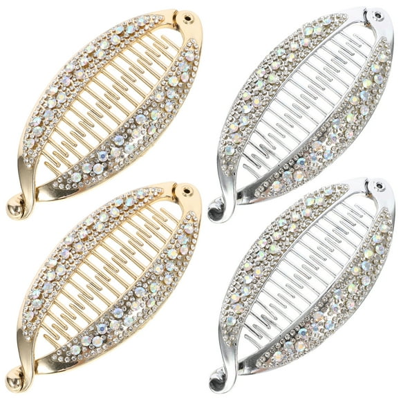Hair Banana Clips Clip Ponytail Combs Comb Clincher Holder Fish Fishtail French Shape Fine Vintage Grips Thick Fancy