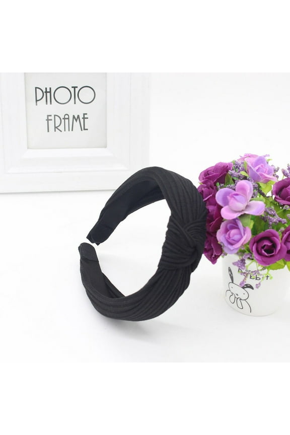 Hair Bandanas For Women, Fashion Twist Headband, Bow Knot Cross Tie Hair Wrap Hoop One Size, Size One Size Bandana Scarf