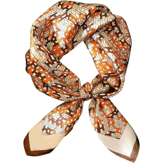 Hair Bandanas Scarf For Women Lightweight Fashion Neck Silk Satin Head Scarves For Sleeping Handbags Scarf