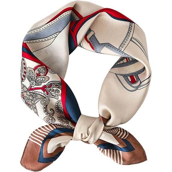 Hair Bandanas Scarf For Women Lightweight Fashion Neck Silk Satin Head Scarves For Sleeping Handbags Scarf