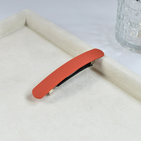 Hair Barrettes for Women, 12 Colors Thick Medium Hair Barrette Clips, Flat Hair Pins Strong Hold Vintage Hair Clips, French Hair Barrette Clip for Women Girls Gifts