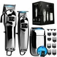 thumbnail image 1 of Royal Clips Hair and Beard Fade Kit 1.0 – Professional Clipper, Trimmer & Foil Shaver Bundle for Men, Complete Haircut Set for Home Use & Grooming – 5-Hour Battery, 10pcs Limit Combs, 1 of 11