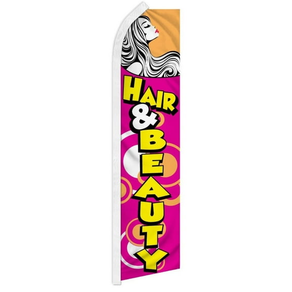 Hair & Beauty Super Flag