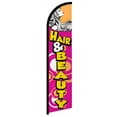thumbnail image 1 of Hair & Beauty Windless Banner Flag, 1 of 1