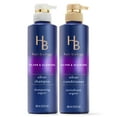 thumbnail image 1 of Hair Biology Biotin-Infused Purple Shampoo and Conditioner Set for Grey Hair, Anti-Brassiness, Moisturizing, Color-Safe, Silver & Glowing, Corrects Yellow Tones, 12.8 Fl Oz Each, 2 Pack C29, 1 of 3